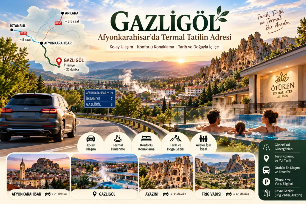 Gazlıgöl Nerede? Afyonkarahisar’dan Ulaşım Rehberi - Gazlıgöl Ötüken Termal Görseli