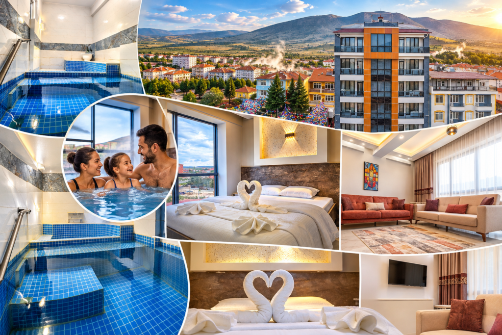 Gazlıgöl’de Ailece Tatil: Otel, Oda ve Mutfak Seçimi - Gazlıgöl Ötüken Termal Görseli